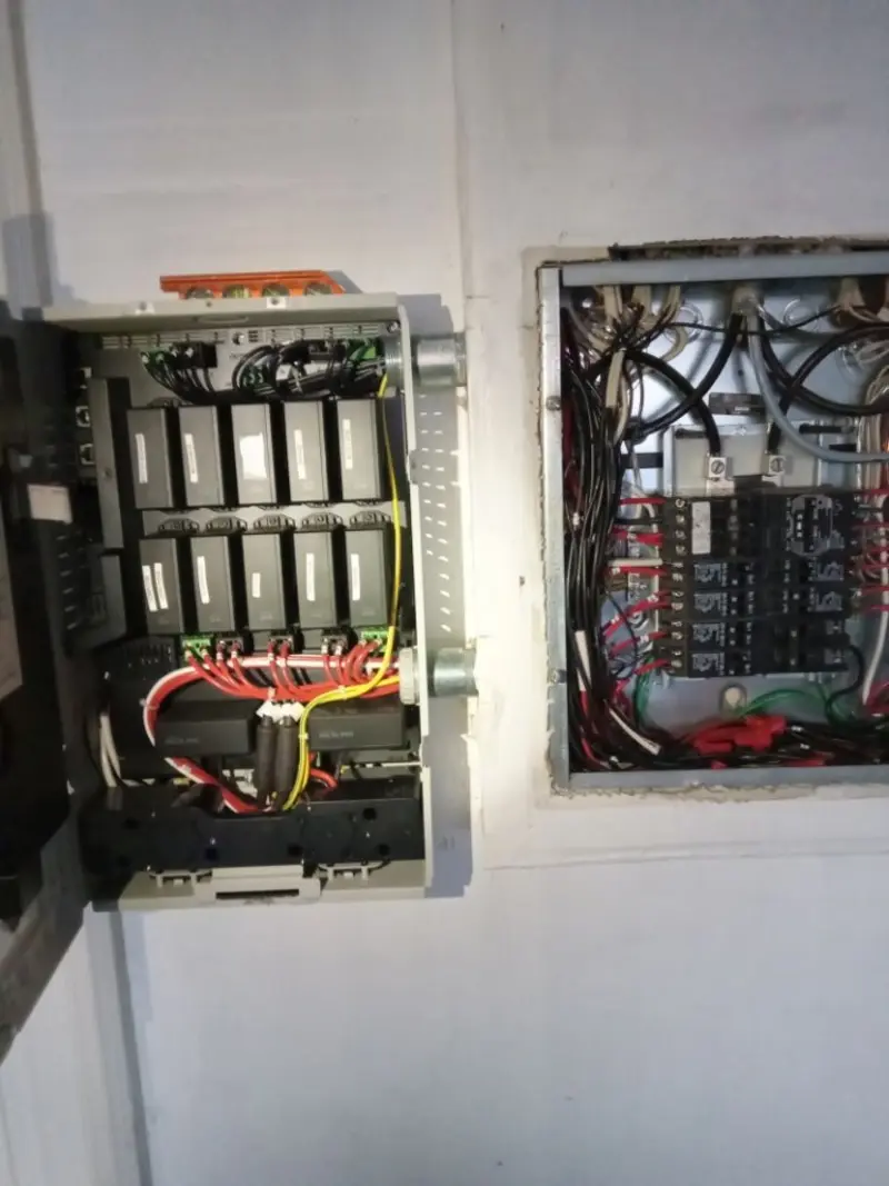Electrical panel upgrade completed for Carbon Monoxide Detector Installation in Stanwood